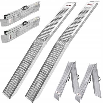 Rampy przeładunkowe składane rampa najazdowa 190cm 400kg najazd 2szt