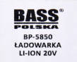Ładowarka do akumulatora 20V ładowarka do baterii akumulatorów firmy BASS POLSKA