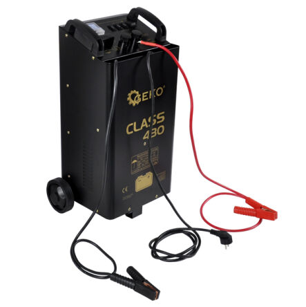 Urządzenie rozruchowo-prostownikowe Class 430 prostownik z rozruchem 12V - 300A / 24V - 400A
Urządzenie prostownikowo rozruchowe ze wskaźnikiem analogowym ładowarka do akumulatorów - szybki start - starter firmy Geko
