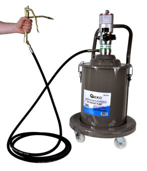 Smarownica pneumatyczna 20L + wąż 4m
