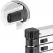 Aluminiowa teleskopowa drabina przegubowa 3,8m 12 szczebli wielofunkcyjna firmy GEKO G02448