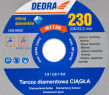 Tarcza diamentowa do glazury klinkieru gresu 125mm 22,2mm firmy Dedra