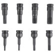 Zestaw kluczy udarowych nasadki hex 8szt h5-h19 firmy GEKO G10525