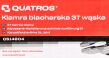 Klamra blacharska wąska 3t firmy QUATROS QS14904