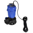 Żeliwna pompa do szamba z rozdrabniaczem 550W 17000l/h pompa do brudnej wody, ścieków, nieczystości rozdrabniacz firmy Geko