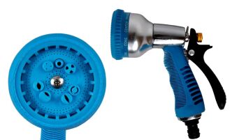 Pistolet do wody zraszacz metalowy wielofunkcyjny