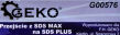 Przejście adapter przejściówka reduktor z sds max na sds plus firmy Geko