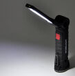Lampa warsztatowa cob led z odchylaną głowicą latarka led z magnesem w podstawie firmy Bass Polska