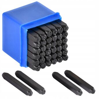 Znaczniki cyfrowe litery cyfry 6mm 36el numeratory