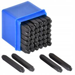 Znaczniki cyfrowe litery cyfry 6mm 36el numeratory