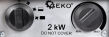 Nagrzewnica elektryczna - dmuchawa, piecyk 3,3kW firmy GEKO