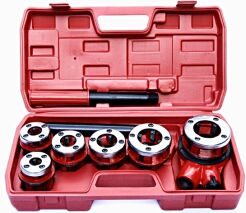 Gwintownica do rur 6szt 1"-1/4" 1" 3/4" 1/2" 3/8" 1/4"