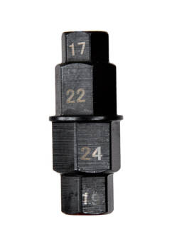 Nasadka osi przedniego koła klucz 3/8" 17-24mm