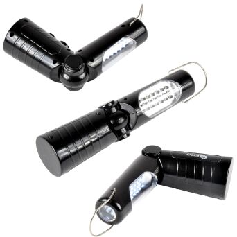 Lampa ledowa warsztatowa 21+5 led latarka Li-Ion