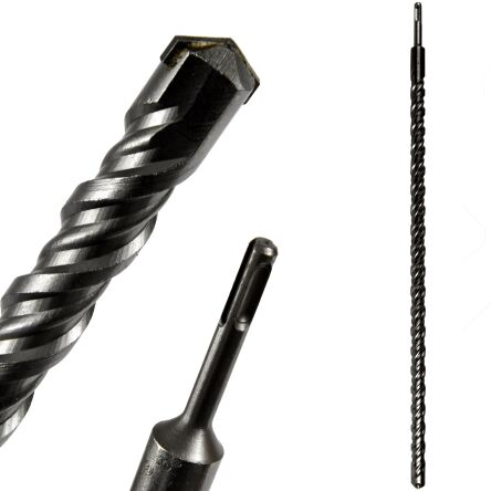 Wytrzymałe wiertło sds plus do betonu 18x600mm firmy Geko