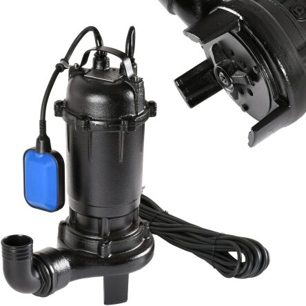 Pompa do szamba z rozdrabniaczem nóż pływak 750W Geko G81423