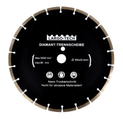 Tarcza diamentowa do betonu segment 300mm 300x25,4