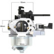 Gaźnik gx390 188 188f oem 16100-zf6-01 27mm firmy PI-TEC PTAGR-0054
