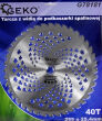 Tarcza widiowa do podkaszarki spalinowej 255mm x 25,4mm x 60T firmy Geko
