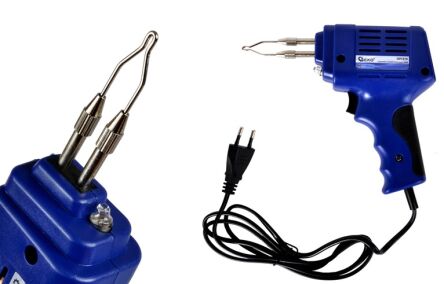 Lutownica transformatorowa 100W led groty cyna firmy Geko