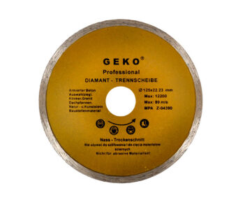 Tarcza diamentowa do gresu betonu 125mm pełna