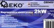 Nagrzewnica elektryczna dmuchawa piecyk grzejnik 2kW firmy Geko