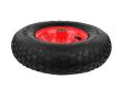 Koło do wózka taczki pompowane 4.00-6 320mm + ośka firmy GEKO G71006