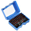 Zestaw bitów końcówek udarowych adapter hex torx 32el komplet bity końcówki udarowe 32szt power hit firmy Geko
