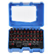 Zestaw bitów końcówek udarowych adapter hex torx 32el komplet bity końcówki udarowe 32szt power hit firmy Geko