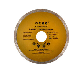 Tarcza diamentowa do gresu betonu 115mm pełna