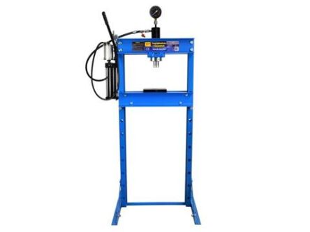Prasa hydrauliczna pneumatyczna 20T z manometrem firmy Geko