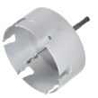 Koronka uniwersalna tct otwornica do betonu 140mm firmy DEDRA 08X140 + 08X003