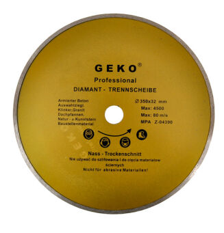 Tarcza diamentowa do gresu betonu 350mm pełna