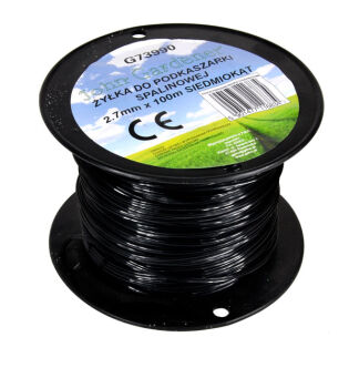 Żyłka tnąca do kosy podkaszarki 7-kąt 2,7mm x 30m