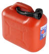 Plastikowy kanister na benzynę HDPE 20l z lejkiem karnister z atestem firmy GEKO
