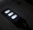 Latarnia lampa solarna led panel halogen pilot firmy Bass Polska BP-5918
