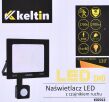 Lampa led z czujnikiem ruchu naświetlacz ciepły 30w 2700k firmy GEKO K02012