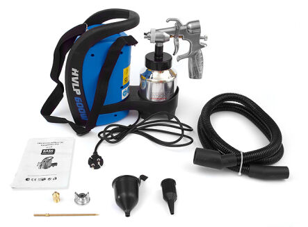 Pistolet do malowania natryskowego hvlp z kompresorem 600W firmy Bass Polska
