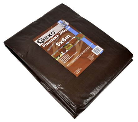 Gruba plandeka 8x10m 200g firmy Geko