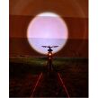 Rowerowa lampa led cree lampka z obrysem laser
