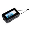Rowerowa lampa led cree lampka z obrysem laser