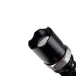 Rowerowa lampa led cree lampka z obrysem laser
