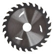Tarcza piła do drewna widiowa 125mm 125x24T firmy Bass Polska