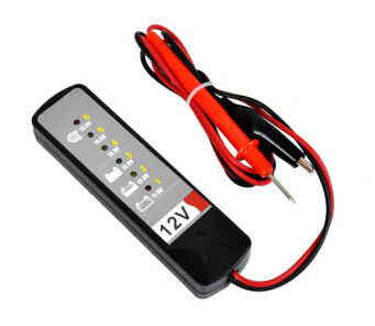 Mini tester miernik akumulatorów cyfrowy 12V