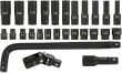 Nasadki udarowe 8-24mm 1/2 zestaw kluczy 27szt bjc firmy MAR-POL M58233