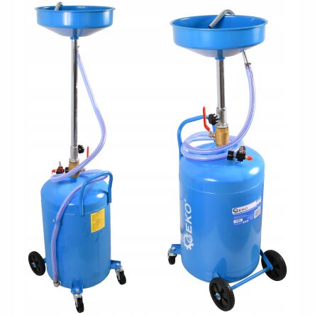 Zlewarka pneumatyczna do oleju 70l zlewak firmy GEKO G02121