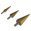 Wiertła stożkowe stopniowe do metalu 4-32mm 3szt firmy BASS POLSKA BP-1643