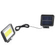 Halogen lampa led solarna panel z czujnikiem ruchu firmy Bass Polska BP-5909