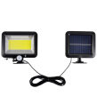 Halogen lampa led solarna panel z czujnikiem ruchu firmy Bass Polska BP-5909
