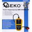 Tester diagnostyczny OBD II/EOBD T49 skaner interfejs OBD2 firmy Geko